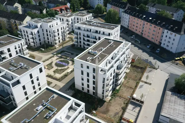 Außenanlage aus der Luft – Wetzlar
