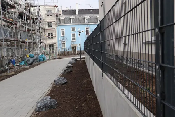 Zaunarbeiten – Projektfoto Greentech Gala